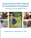 Supporting the 2030 Agenda for Sustainable Development: Lessons from the MDG Fund